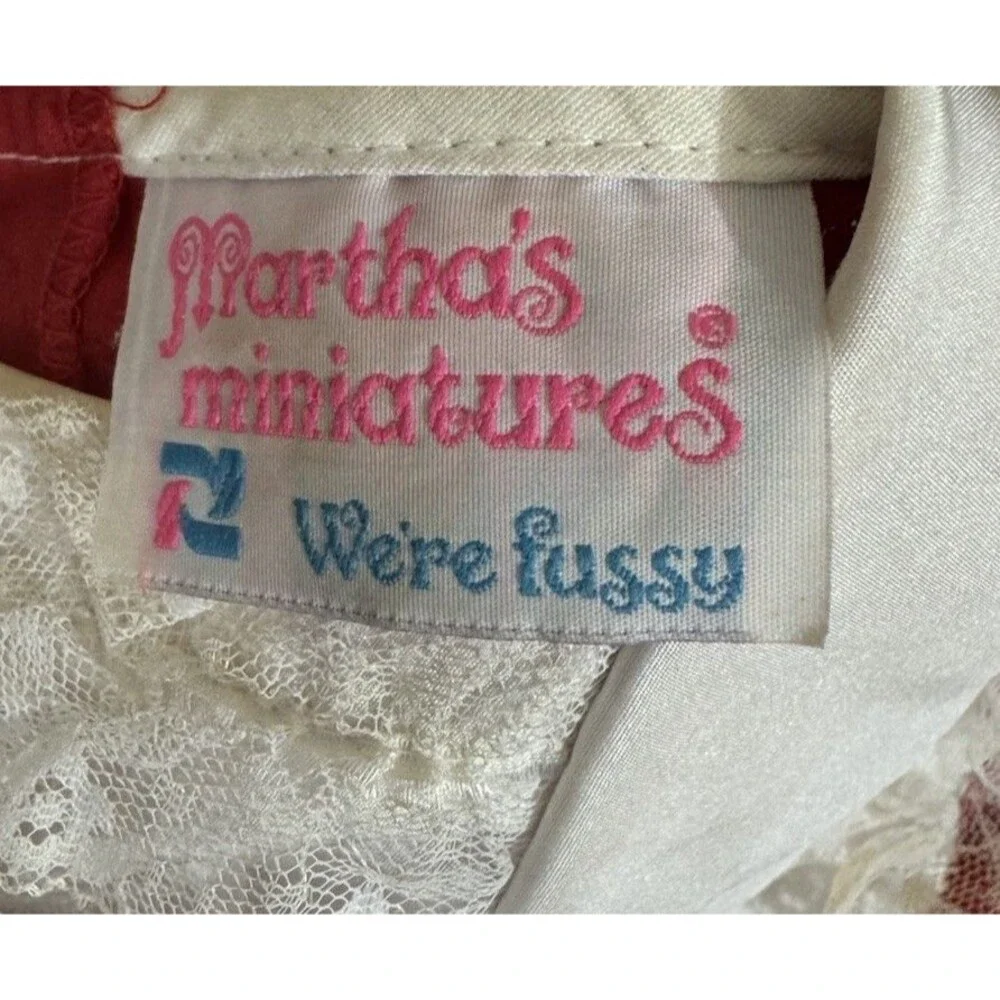MARTHAS MINIATURES (Were Fussy) product vintage